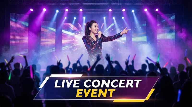 糖心vlog - 演唱会现场视频